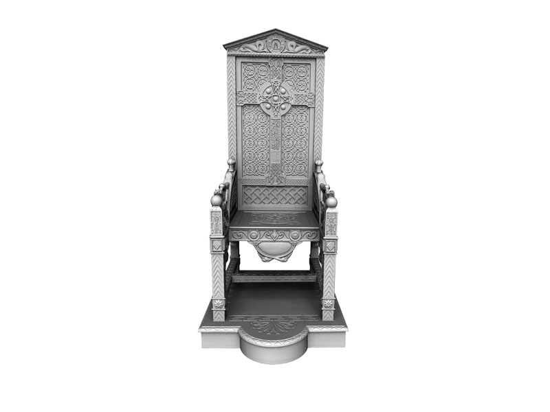 3D Scanning Black Chair Europac 3D