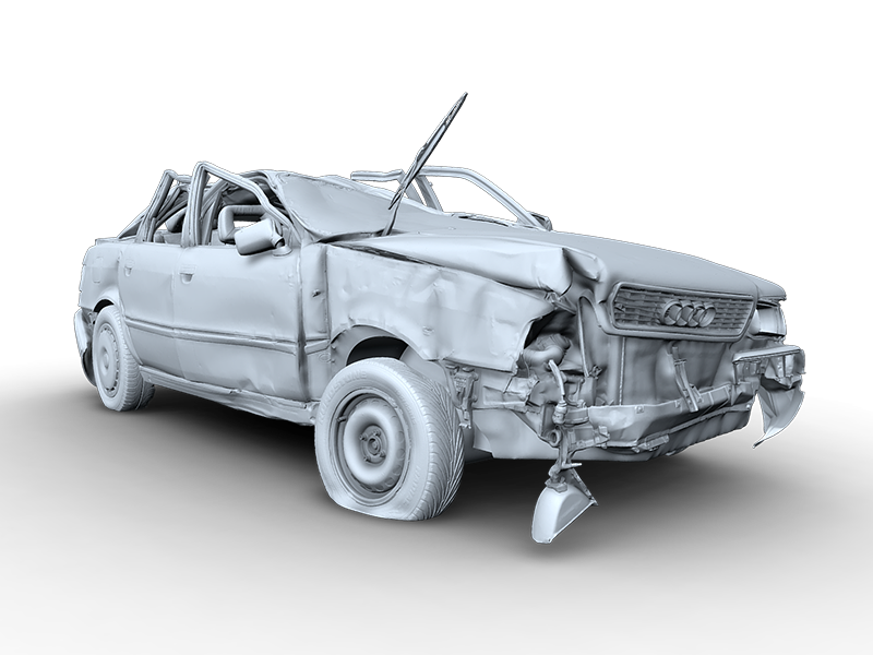 Audi 80 3D Scan