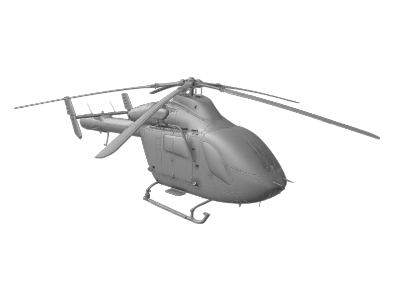 Helicopter Lidar Scan