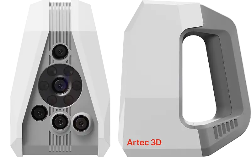 Artec Spider II Side And Front