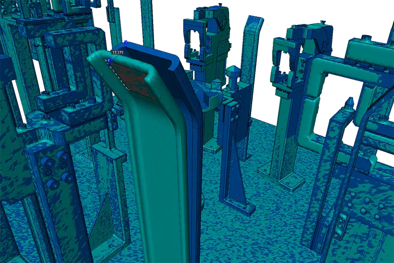 Rapid Fixture Inspection Artec Leo