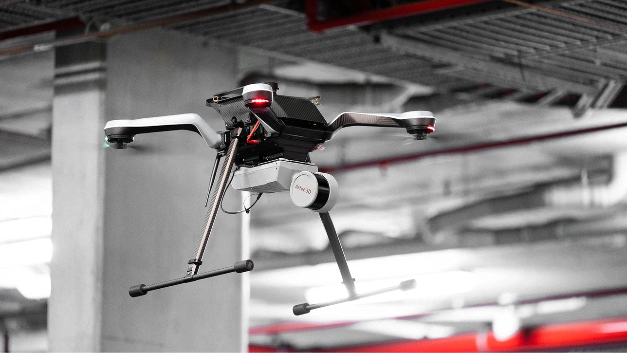Artec Jet Drone Mounted Lidar Scanner
