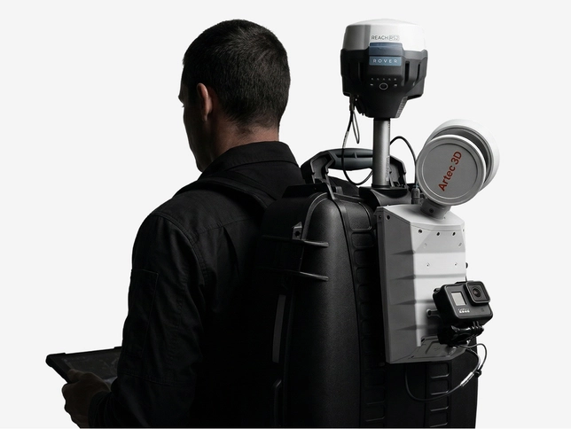 Backpack SLAM LiDAR mapping with RTK georeferencing for outdoor surveys