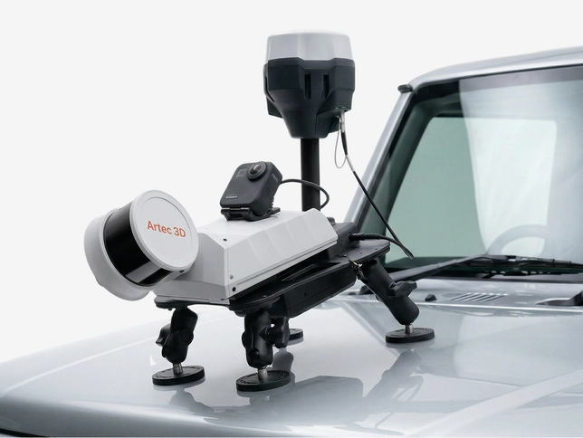 Vehicle Mounted Jet Lidar 3D Scanner